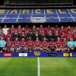 Foto oficial del Barça 2007/08