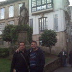 En Santiago con mi amigo Raúl (jasp)